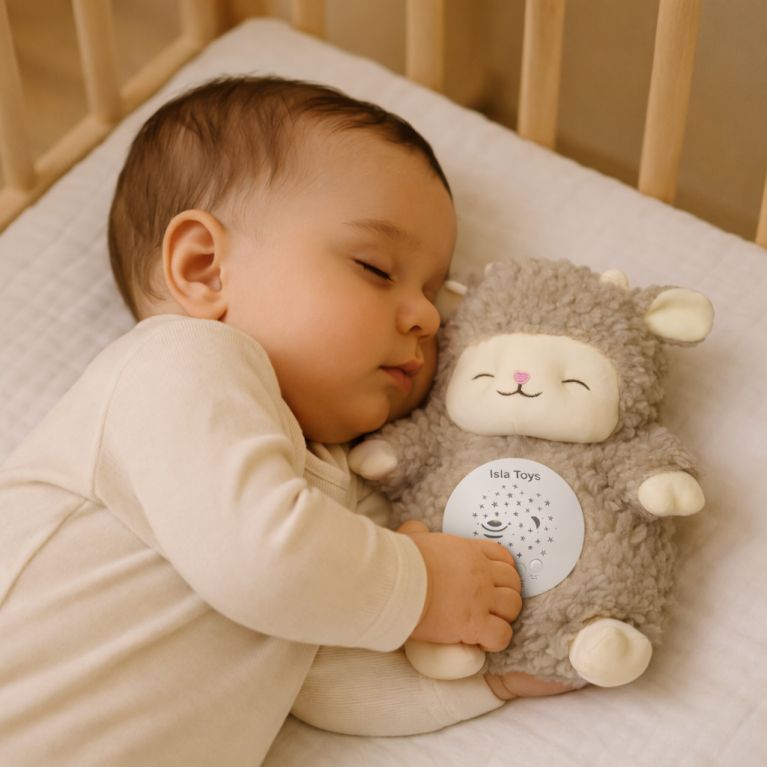 Kabchi Sheep – Doudou Coranique avec veilleuse et détecteur de pleurs