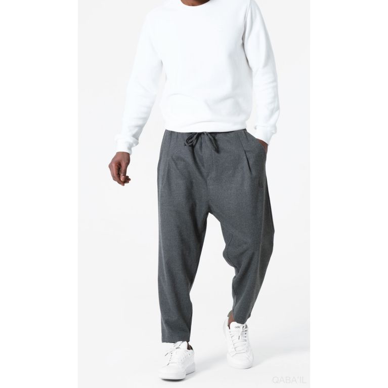 Sarouel Classik Homme – Tissu Flanel Hiver – Qaba’il