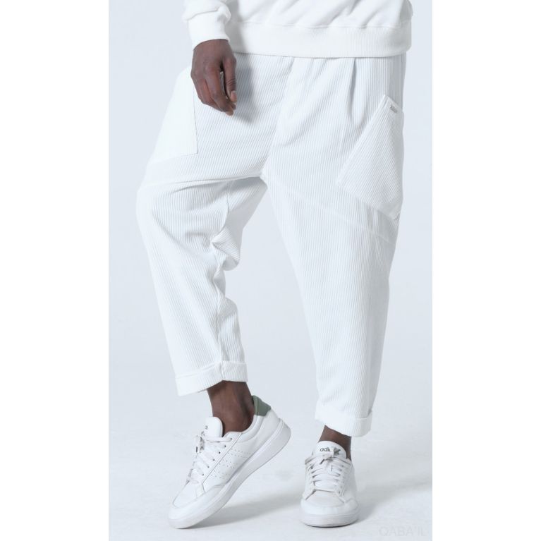 Sarouel Kadife Qaba’il – Tissu Velvet pour homme