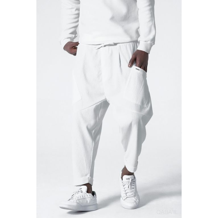 Sarouel Kadife Qaba’il – Tissu Velvet pour homme