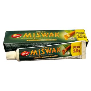 Dentifrice Herbal Miswak - Petit : 30gr + 15gr Gratuit - Laboratoire Dabur