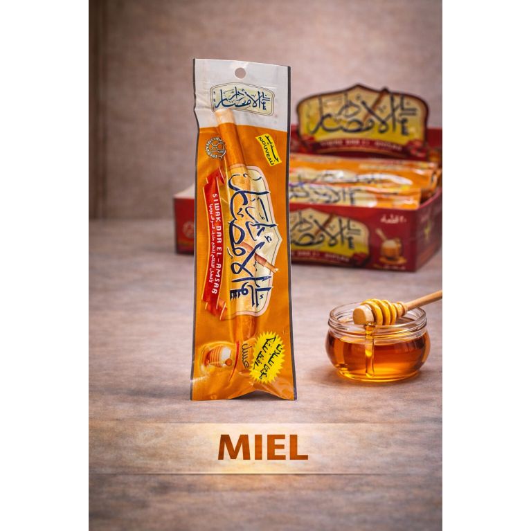 Bâton de Siwak naturel – Miswak pour l’hygiène dentaire – Dar El-Amsar