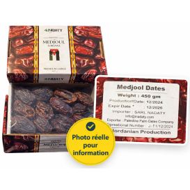 Dattes Medjoul - Premium Large - Nadaty - 450gr - Garantie Jordanie