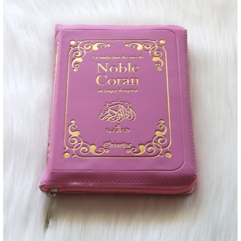 Le Noble Coran en français – Traduction des sens – Fermeture Zip