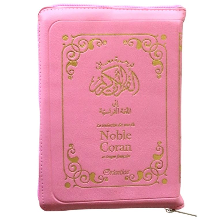 Le Noble Coran en français – Traduction des sens – Fermeture Zip
