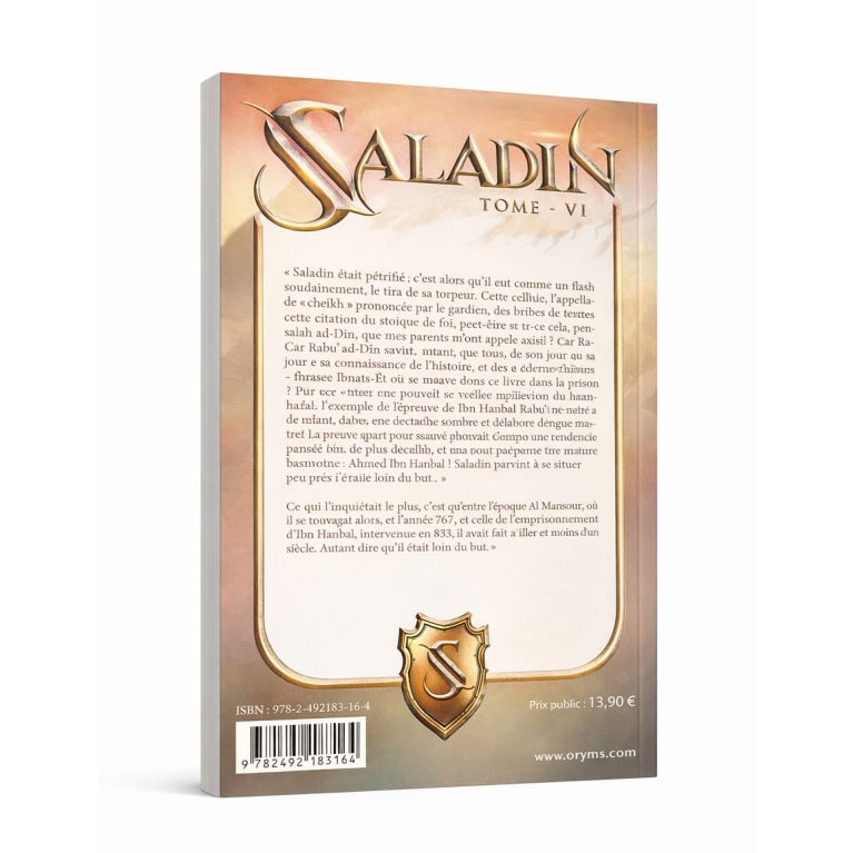 Saladin et les clés de l'avenir - Tome 6 -Lyess Chacal - Oryms