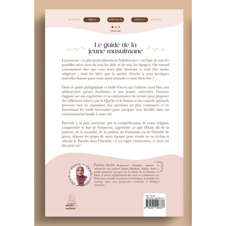 Le guide de la jeune musulmane – Farhat Amin – Édition Muslim City