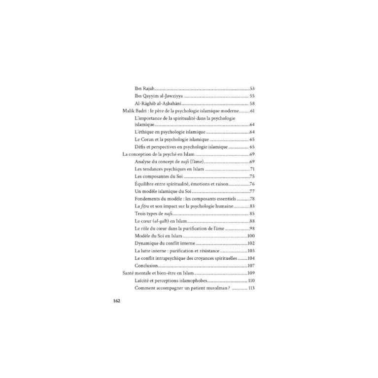 La psychologie islamique - Ali Habibbi - Al Bayyinah