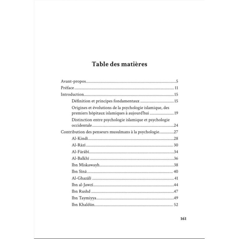 La psychologie islamique - Ali Habibbi - Al Bayyinah