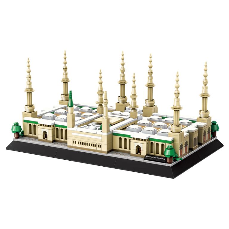 Mosquée du Prophète à Médine – Maquette 594 pièces WANGE compatible briques type LEGO®