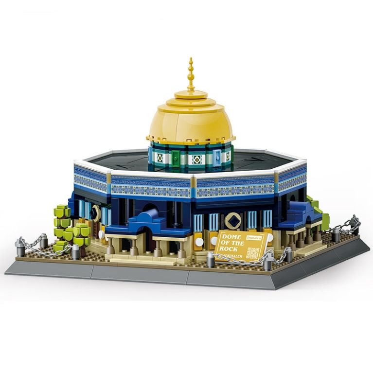 Mosquée El Quds – Dôme du Rocher (Al-Aqsa) – Maquette 983 pièces compatible briques type LEGO®