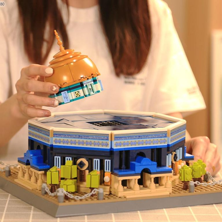 Mosquée El Quds – Dôme du Rocher (Al-Aqsa) – Maquette 983 pièces compatible briques type LEGO®