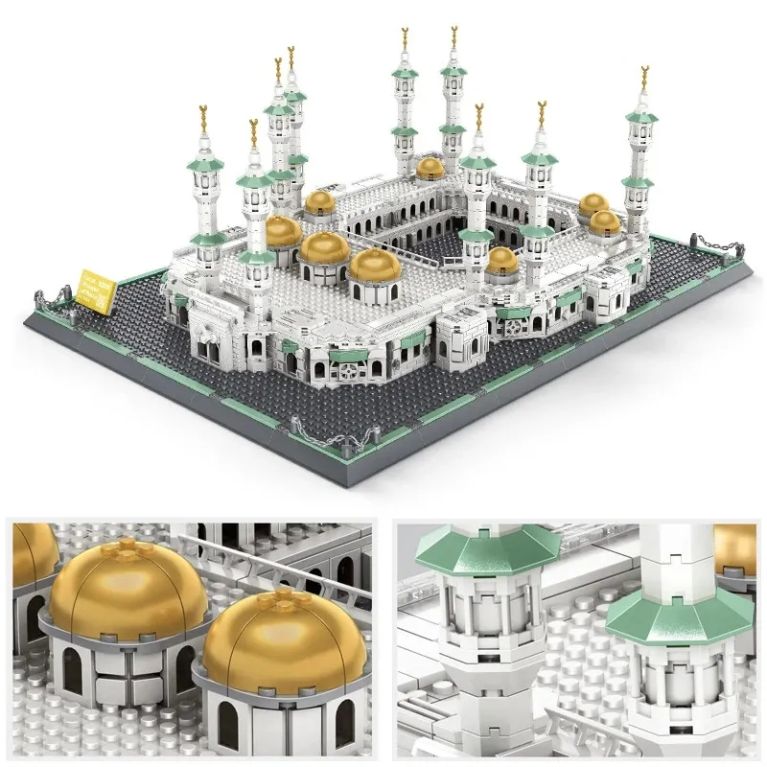 Grande Mosquée de La Mecque – Masjid al-Haram – Maquette 2291 pièces type LEGO®