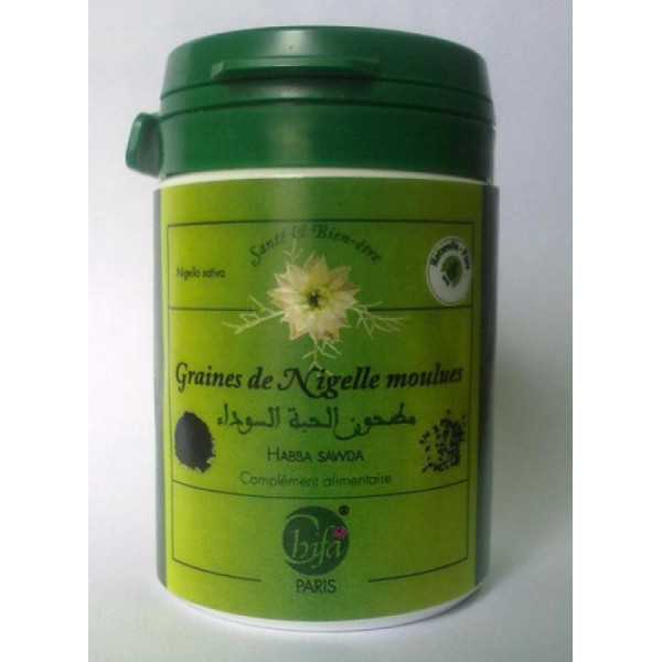 La Poudre de Graine de Nigelle Moulues - 100% Naturelle - Pot 35 gr - Habba Sawda - Black Seed - Chifa - 831