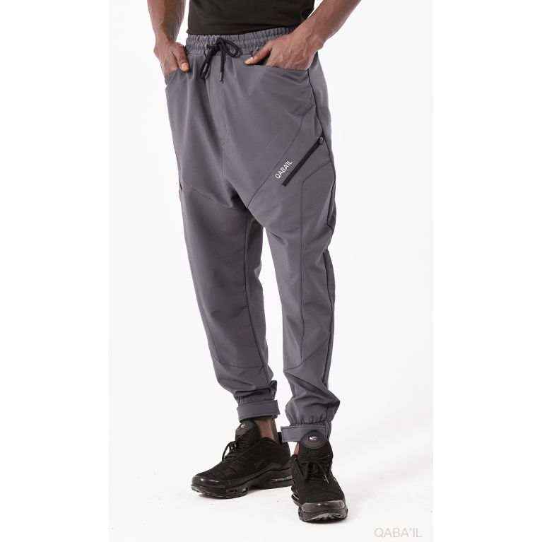 Sarouel Teknik Homme – Tissu haute performance style outdoor – Qaba’il