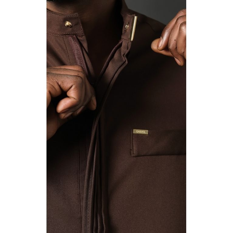 Qamis long BEY homme – Qaba’il collection premium moderne