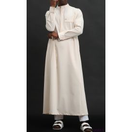 Qamis long BEY homme – Qaba’il collection premium moderne