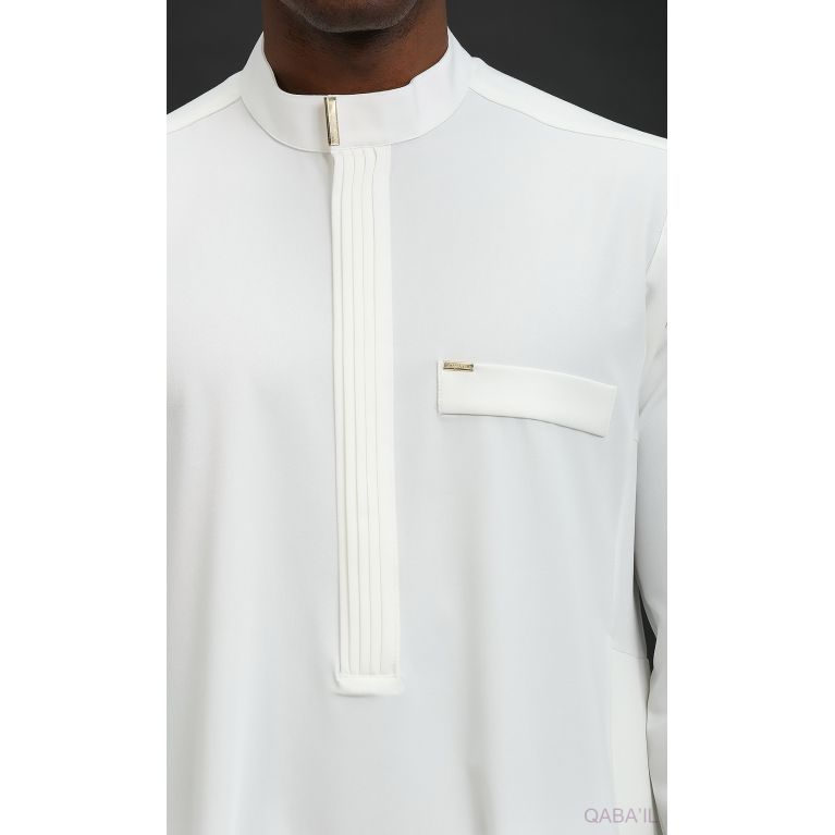 Qamis long BEY homme – Qaba’il collection premium moderne