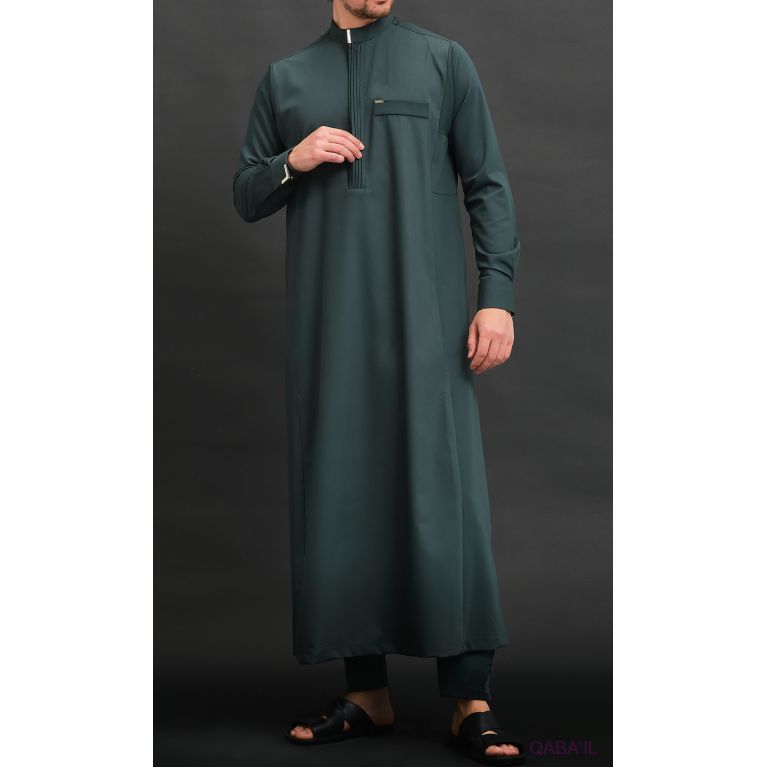 Qamis long BEY homme – Qaba’il collection premium moderne