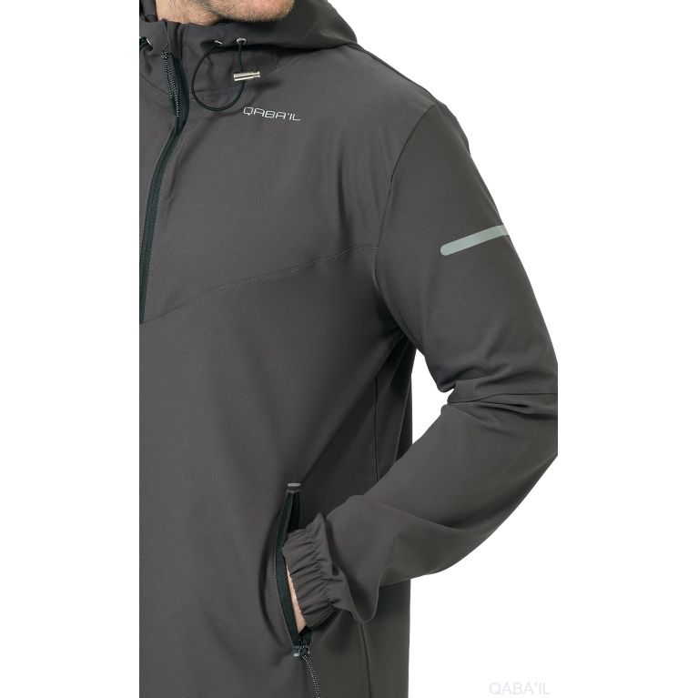 Qamisweat Drift – Qamis long technique à capuche Qaba’il