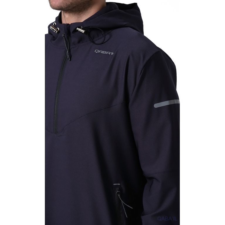 Qamisweat Drift – Qamis long technique à capuche Qaba’il