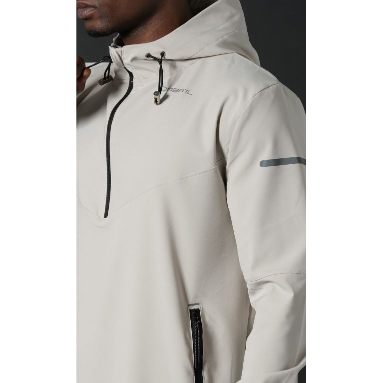 Qamisweat Drift – Qamis long technique à capuche Qaba’il