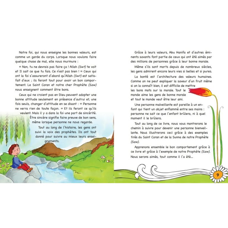 Les Bonnes Manières et La Morale du Petit Musulman – Orientica Timas Kids (Version cartonnée – Grand format)