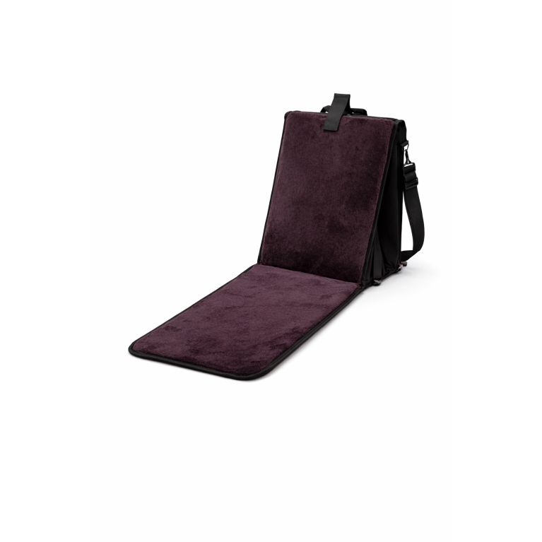 Tapis de prière avec dossier 3 en 1 et sacoche