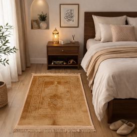 Tapis de prière molletonné Soundouss 80 x 120 cm – Toutes les couleurs