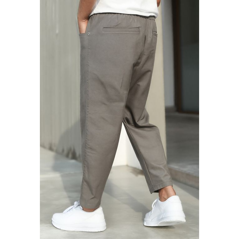 Sarouel Jean en Coton Stretch Drop - Coupe Droite - Qaba'il