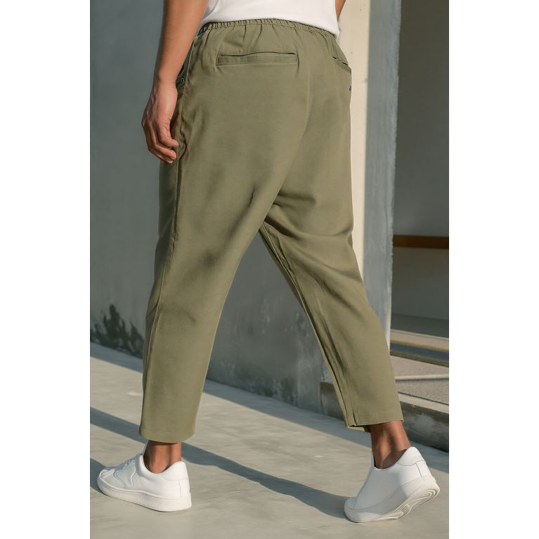 Sarouel Jean en Coton Stretch Drop - Coupe Droite - Qaba'il