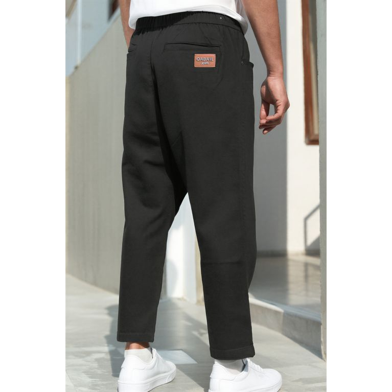 Sarouel Jean en Coton Stretch Drop - Coupe Droite - Qaba'il