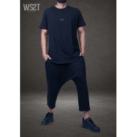 Ensemble Musulman Homme Wassat Combo avec T-shirt Oversize et Sarouel Court