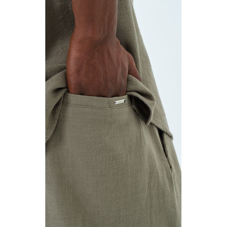 Sarouel Qaba'il Classik Coton Touché Lin