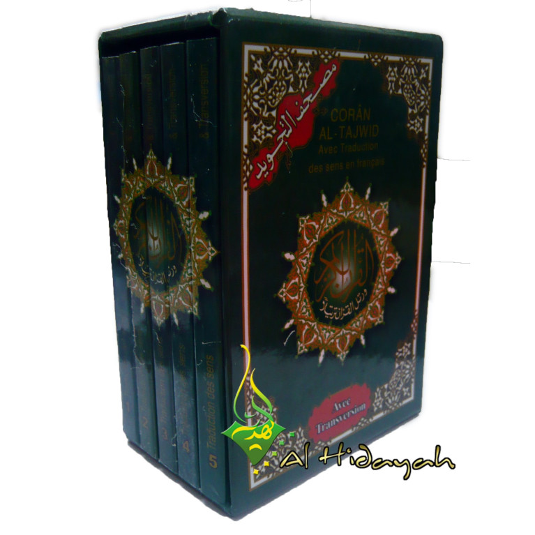 Saint Coran Tajwid Petit Format en 6 Parties Ar - Fr - Ph - Edition Al Maarifa