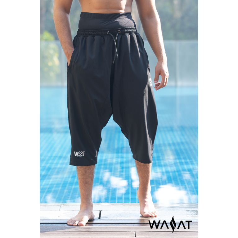 Short de Bain Long Cache Awra Noir WASSAT