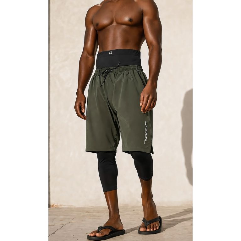 Maillot de Bain Homme Qaba’il S26 – Swimshort avec Legging Couvrant