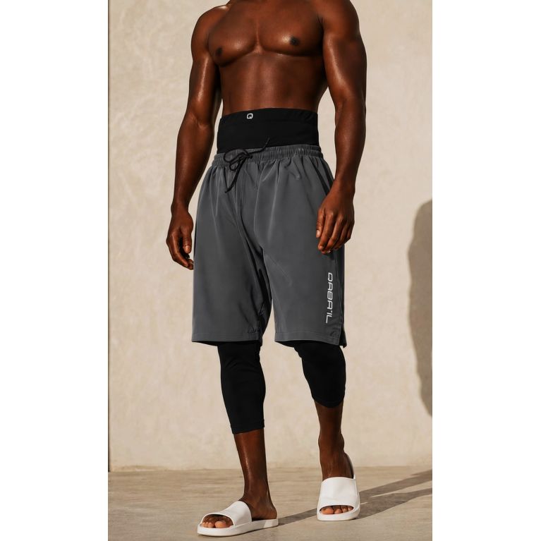 Maillot de Bain Homme Qaba’il S26 – Swimshort avec Legging Couvrant