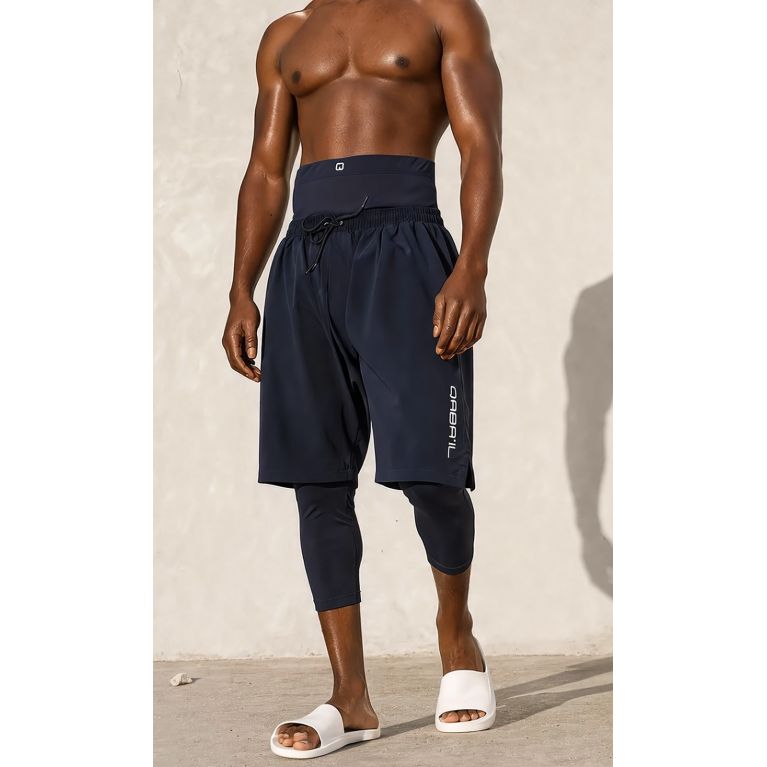 Maillot de Bain Homme Qaba’il S26 – Swimshort avec Legging Couvrant
