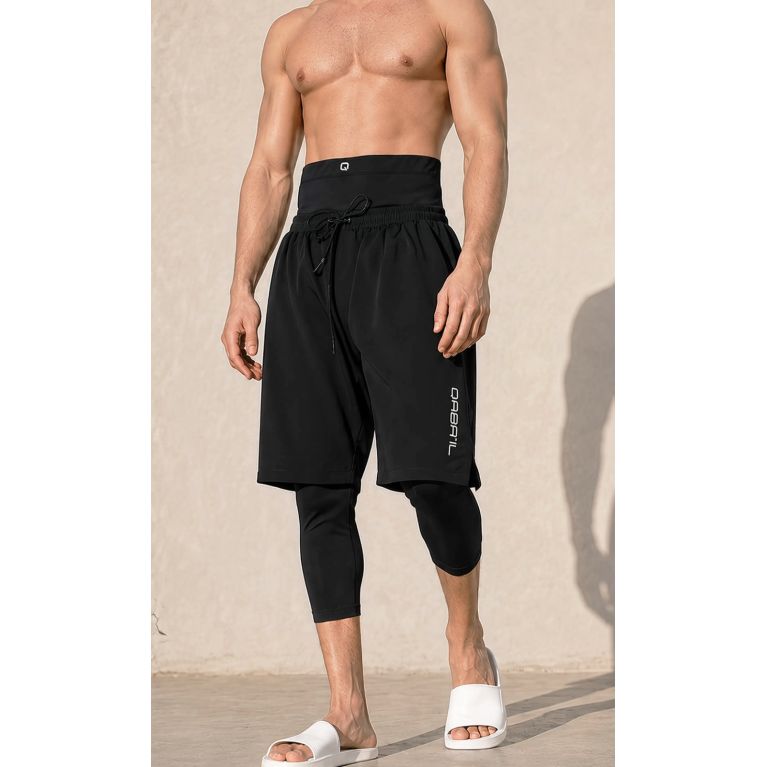 Maillot de Bain Homme Qaba’il S26 – Swimshort avec Legging Couvrant
