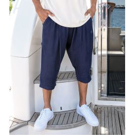 Sarouel Pantacourt Homme en Tencel Classik Qaba’il