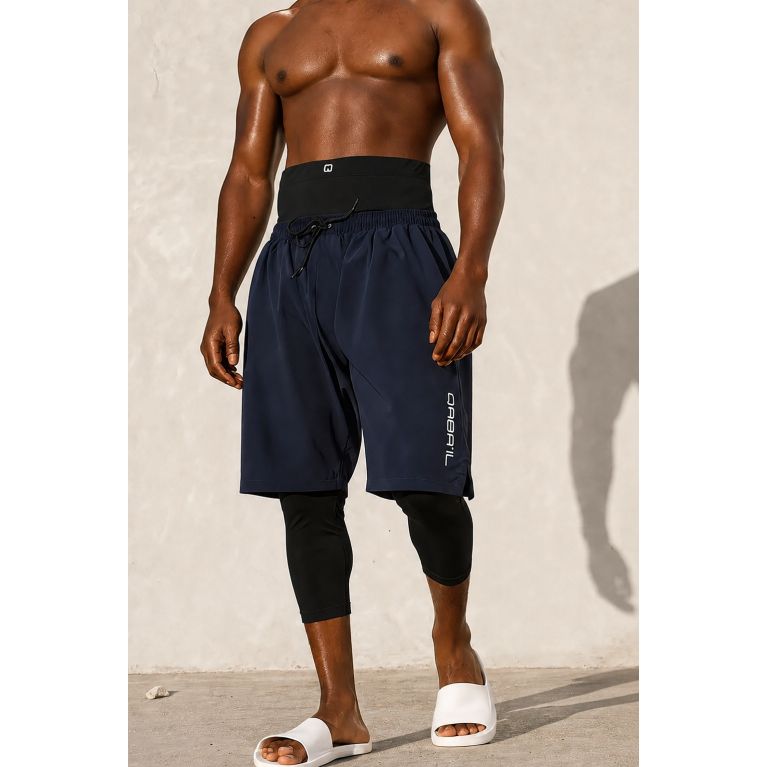 Maillot de Bain Homme Qaba’il S26 – Swimshort avec Legging Couvrant