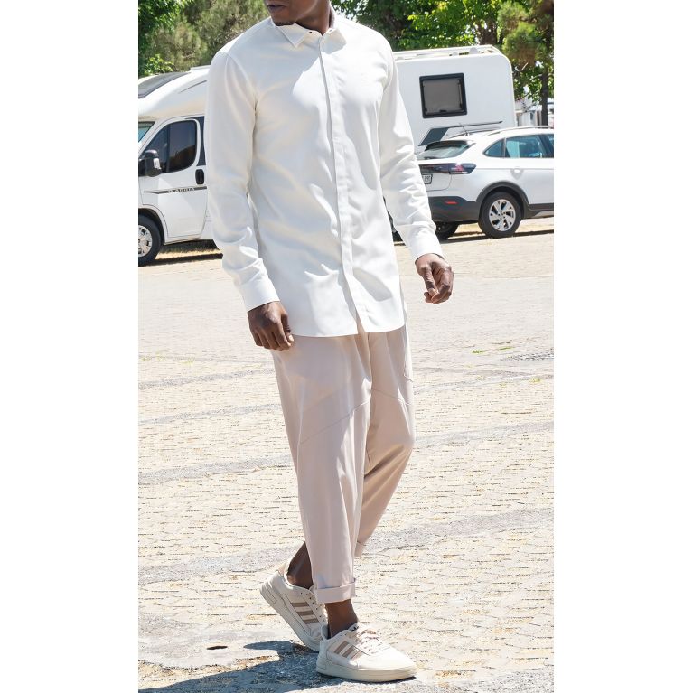 Chemise Design Qaba'il Homme : Manches Longues