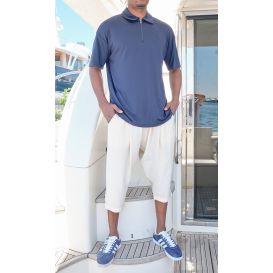 Sarouel Pantacourt Homme en Tencel Classik Qaba’il