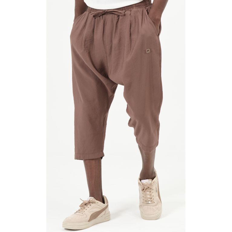 Sarouel Pantacourt Homme en Tencel Classik Qaba’il