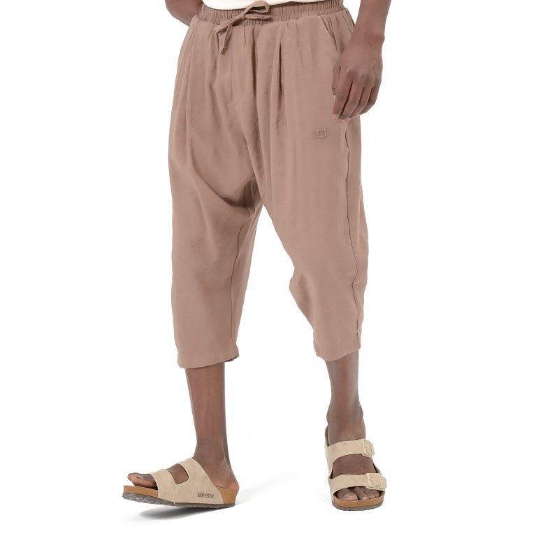Sarouel Pantacourt Homme en Tencel Classik Qaba’il