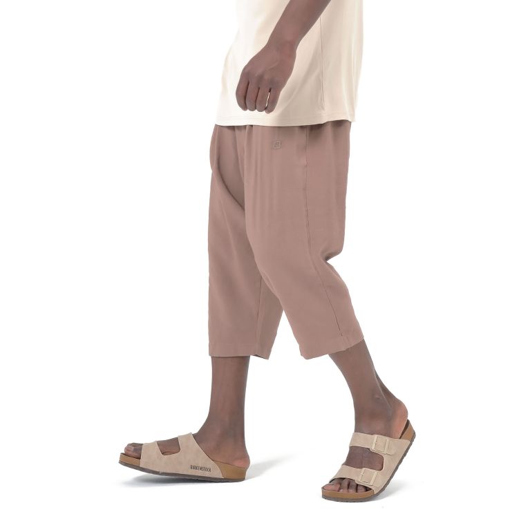 Sarouel Pantacourt Homme en Tencel Classik Qaba’il