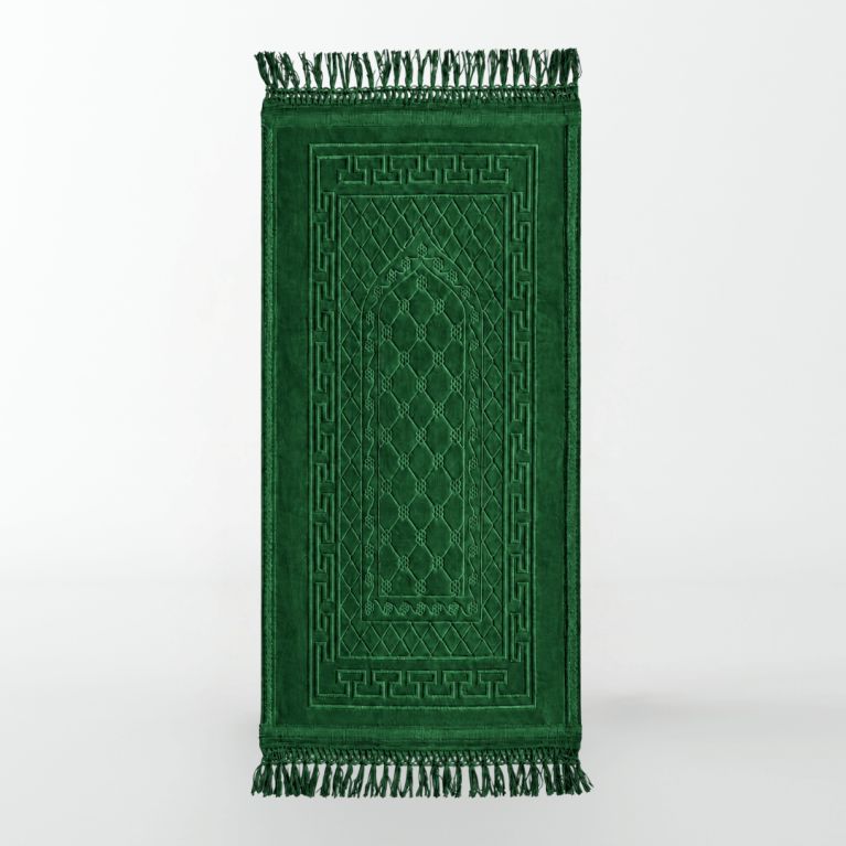 Tapis de prière enfant molletonné 42 x 80 cm