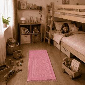 Tapis de Prière Enfant Molletonné 42 x 80 cm