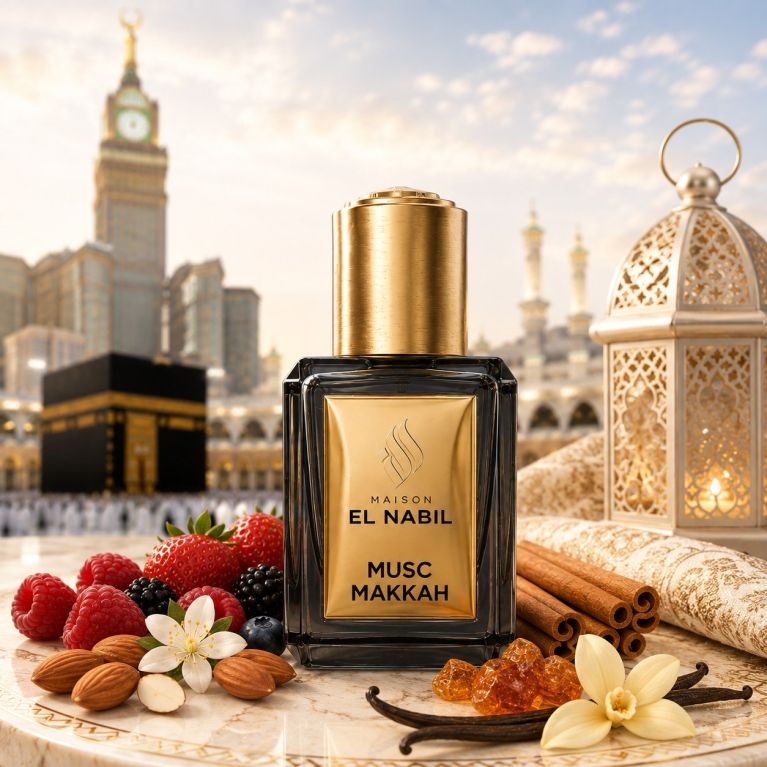 Musc Makkah 5 ml - Saudi Perfumes - Sans Alcool - Mixte - El Nabil
